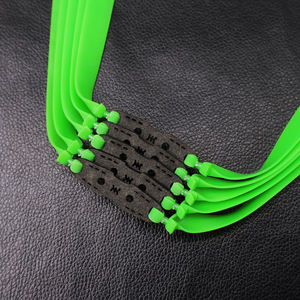 Tirachinas de látex de alta elasticidad de 0,75/1,0mm, banda de goma cónica plana 20-12/25-15 para tiro al aire libre, accesorios para tirachinas de <span class=keywords><strong>caza</strong></span> - Product Image 3