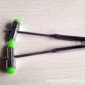 Martillo de Percusión para Pruebas Neurológicas, 18 cm, Aleación de Zinc y Silicona, Manual - Product Image 5