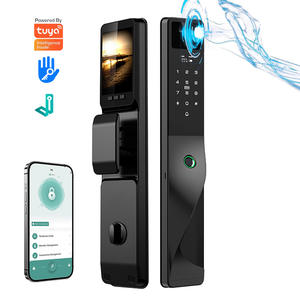 قفل ذكي رقمي بدون مفتاح مع كاميرا، يعمل بتقنية التعرف على الوجه ثلاثي الأبعاد وبصمة الأصبع وتقنية واي فاي من تويا - Product Image 1