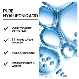 Set de Cuidado de la Piel con Ácido Hialurónico de Marca Privada, Crema Facial, Sérum, Tónico y Loción Corporal con Escualano, Hidratación Profunda y Antienvejecimiento, OEM - Product Image 4