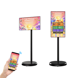 Touch Screen Advertising Monitor 21.5 27 32inch Android <b>Tv</b> Elevision Portable for Home Business Gaming Smart Smart <b>Tv</b>/<b>stand</b> by M - Product Image 1