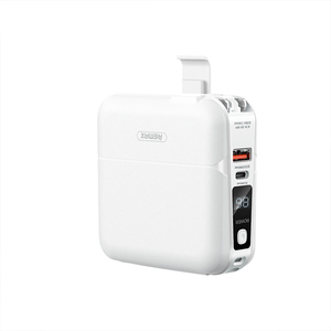 RPP-20 Serie Todo en Uno, Batería Externa de 15000 mAh con Cable Cargador y Soporte para Teléfono, Batería Externa RPP-20 de 15000 mAh - Product Image 1