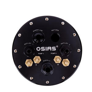 Osias 8AN Port Dual 39-40mm Regulator Tekanan Bahan Bakar Pompa untuk Pompa Bahan Bakar & Suku Cadang Tangki Bahan Bakar Sekunder <span class=keywords><strong>2</strong></span>.8L atau <span class=keywords><strong>2</strong></span>.6L - Product Image 4
