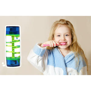 Coloré <span class=keywords><strong>Spirale</strong></span> Liquide Mouvement Barboteur Minuterie Activité Sensorielle Fidget pour Adultes Calme Soulagement Du Stress Bureau <span class=keywords><strong>Sablier</strong></span> - Product Image 6