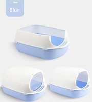 Produits bon marché pour animaux de compagnie fournitures pour chats mini toilette pour chat entièrement fermée petite boîte pour chat