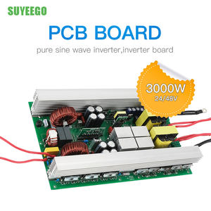 แผงวงจรพิมพ์อินเวอร์เตอร์คลื่นไซน์บริสุทธิ์แบบออฟกริด สตาร์ทแบบนุ่มนวล แปลงไฟ DC เป็น AC 12v 24v 48v ของ SUYEEGO รับผลิตแบบ OEM ODM - Product Image 4