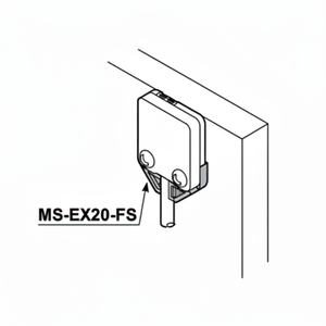 สำหรับเซ็นเซอร์โฟโตอิเล็กทริกขนาดกะทัดรัดพิเศษ MS-EX20-FS เซ็นเซอร์ออปติคอลประเภทผลิตภัณฑ์ - Product Image 1
