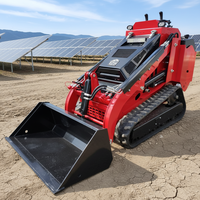 Chargeuse compacte intelligente à commande joystick, certifiée ISO, haute capacité de levage, pour opérations logistiques en entrepôt et sous-sol