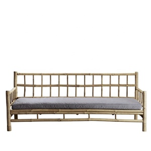 Silla Luna de Bambú Vietnamita de Estilo Moderno y Versátil, Ecológica, 100% para Interiores y Exteriores, Muebles para Sala de Estar, Hotel, Comedor, Playa - Product Image 3