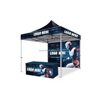 Tente pliable en aluminium pour événements en plein air Chapiteau de mariage pop-up Gazebo pour fêtes Promotions Salons et mariages