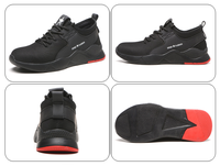 Chaussures de sécurité au travail pour hommes avec bout en acier Chaussures d'atelier antidérapantes Offre Spéciale en Asie du Sud-Est Remise en ligne pour l'été