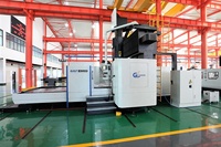 Machine de fraisage CNC à 5 axes GUOSHENG GMF4028RH pour fraisage, perçage, alésage BT50 FANUC