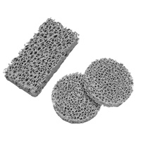 Filtre en mousse céramique de carbure de silicium SIC pour l'industrie de la filtration des métaux