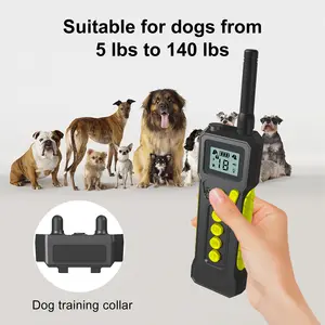 Tope antiladridos de descarga eléctrica, Collar de entrenamiento para perros y mascotas, novedad