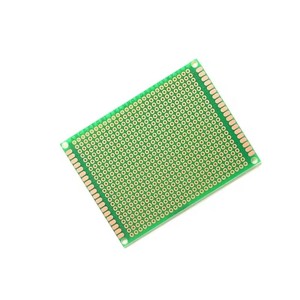 Carte de circuit imprimé universelle verte FR4 simple face pour prototypage, carte de soudure DIY 2,54 mm - Product Image 2