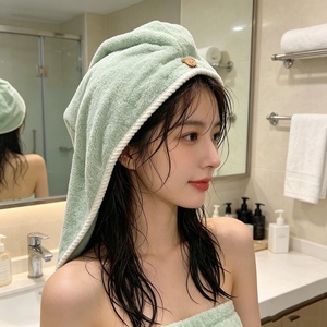 Factory Quick Dry Solid Color Thicken Microfiber <strong>Hair</strong> Turban Woven Antimicrobial Hypoallergenic Eco-Friendly <strong>Wrapping</strong> <strong>Towel</strong> for - Product Image 3
