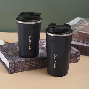 Mug à café élégant de grande capacité en acier inoxydable 304 - Product Image 4