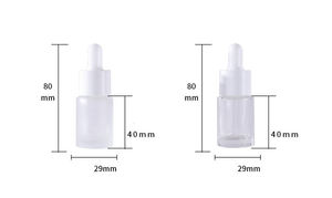 ขวดแก้วฝ้าขนาด 15 มล. พร้อมหลอดหยด สำหรับบรรจุภัณฑ์น้ำมันหอมระเหยและเครื่องสำอาง แบบเติมได้ พร้อมโลโก้สั่งทำ - Product Image 6