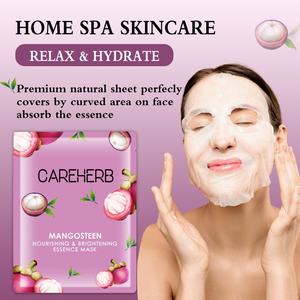 Mascarilla Facial Halal Hidratante e Iluminadora de Sakura, Parche para Ojos, Mascarilla Labial de Colágeno de Cereza, Mascarillas Faciales de Mangostán, Set de Cuidado de la Piel - Product Image 3