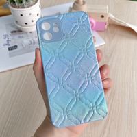 Étui de téléphone portable en cuir souple tendance du fabricant pour iPhone 11 12 13 16 17 18 Pro Max, design coloré