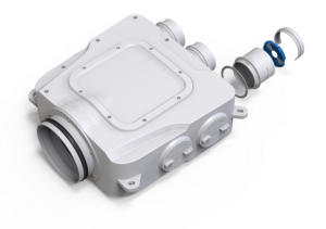 Caja de Distribución de Aire Acondicionado PANSHUN, Fácil Instalación, Diseño Moderno para Montaje en Pared, para Aplicaciones en Parques - Product Image 2