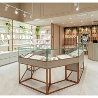 Table de Présentation de Bijoux Haut de Gamme pour Magasin – Mobilier d'Exposition de Bijoux – Service Complet de Bijouterie Haut de Gamme