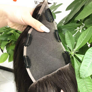 Extension per Capelli a Clip a U 100% Capelli Umani di Alta Qualità, Extension con Clip a Farfalla, Pezzo Unico con Clip in Pizzo - Product Image 6