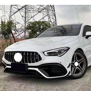 Kit carrosserie de haute qualité <span class=keywords><strong>AMG</strong></span> <span class=keywords><strong>A45</strong></span>, diffuseur avant, embouts d'échappement, calandre, pare-chocs pour Classe CLA W118 C118 2019+, nouveau, Plug & Play - Product Image 4