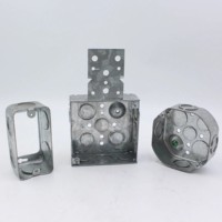Boîtier de commutation en acier galvanisé 52151P-B homologué UL IP65 avec sortie profonde de 1-1/2 po pour câblage électrique