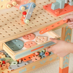 <span class=keywords><strong>Jouet</strong></span> éducatif, établi en <span class=keywords><strong>bois</strong></span>, kit d'outils, établi en <span class=keywords><strong>bois</strong></span>, armoire à outils, établi <span class=keywords><strong>jouet</strong></span> - Product Image 3