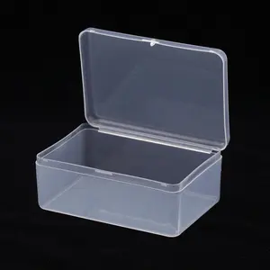 Wholesale Supplies Clear Plastic Sewing Box Sewing Kit Set Box