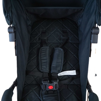 Poussette pliable multifonctionnelle en alliage d'aluminium léger avec fonction assis-couché pour bébé de 0 à 3 ans, capacité de charge jusqu'à 20 kg