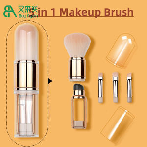 pinceaux de maquillage en bois, 40 pièces, brosses écologiques vegan, manche en bois, en bambou, accessoire de maquillage - Product Image 2