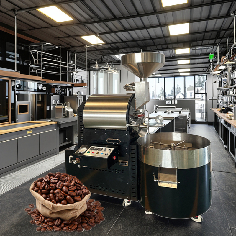 Commercial Electric Drum Coffee Bean Roaster