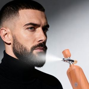 <span class=keywords><strong>Kit</strong></span> d'aérographe ABS professionnel portable Pistolet d'aérographe court facile à utiliser pour les stations de salon de coloration des cheveux Salons de coiffure - Product Image 4