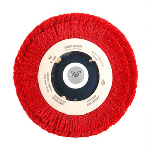 Cepillo Circular de Nylon con Vástago de 6 mm, Almohadilla de Pulido Abrasiva para Metal y Madera - Product Image 2