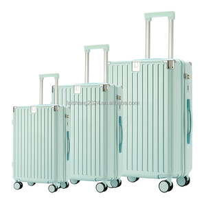 Vente en gros Suite de voyage étui Dernières valises de voyage Bagages à main Abs Trolley Bag Set 3 kg Wheel Bag <span class=keywords><strong>Valise</strong></span> Make up - Product Image 2