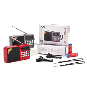JOC-6108ERC Joc Petit portable Full Bass Radio Mp3 Rechargeable Fm Radio avec fente pour <span class=keywords><strong>carte</strong></span> Sd - Product Image 5