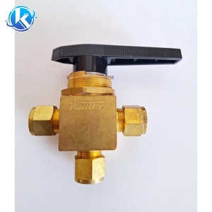 VALVE BRASS 3-WAY LOC BRAND NEW <span class=keywords><strong>WHITEY</strong></span> B-45XS8 # S109 - Product Image 1