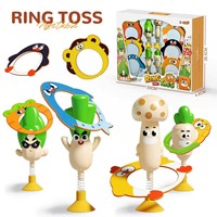 Jeu de lancer d'anneaux en plastique avec cactus intégré, éducatif, pour intérieur, avec système de pointage, modèle 2026, le plus vendu