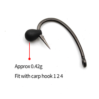 Perles d'Hameçon en Tungstène, Plombs pour Montage Terminal, Accessoires de Pêche à la Carpe