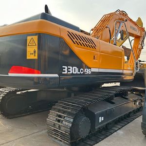 Excavatrice sur chenilles Hyundai d'origine coréenne 330lc-9s, machine de construction en bon état, moteur, pompe, roulement, cœur de machine, vente à prix réduit - Product Image 5