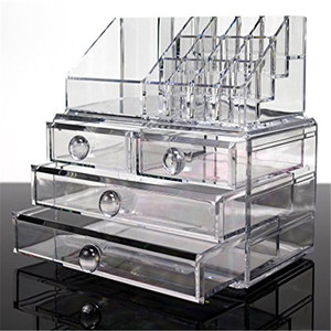 Cajas de almacenamiento de plástico desmontable al por mayor de inyección de alta calidad organizador cosmético cajón de almacen - Product Image 3