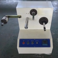 Haute qualité Mini bande rebobinage Machine petit ruban de masquage refendage trancheuse populaire Rewinder pour Film feuille étui abordable