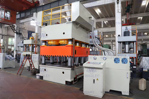 Peau en métal de 3600 tonnes à faible coût de fonctionnement faisant la fabrication OEM Machine de gaufrage de porte en acier de presse hydraulique de 3500 tonnes - Product Image 3