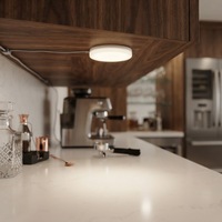 Lumière LED encastrable 12V avec capteur, écologique, à intensité variable, en plastique ABS, pour armoires à vin, bibliothèques, meubles TV, minibars d'hôtel 5017-23