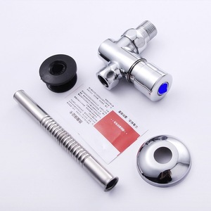 alloy brass vertical urinal <b>flush</b> valve exposed urinal valve public <b>toilet</b> <b>with</b> <b>button</b> delay function, excellent performance - Product Image 6