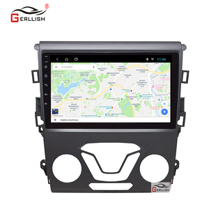 Android auto per lettore DVD GPS 2.5D IPS Touch Screen <span class=keywords><strong>Ford</strong></span> <span class=keywords><strong>Mondeo</strong></span> fusione 2013-2019 Radio Stereo unità di navigazione WIFI per - Product Image 1