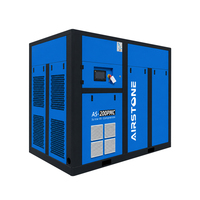 Compresseur d'air industriel à vis Airstone, certifié CE, personnalisé, 160KW 200HP 7-10Bar PM VSD, à économie d'énergie, vente directe en gros
