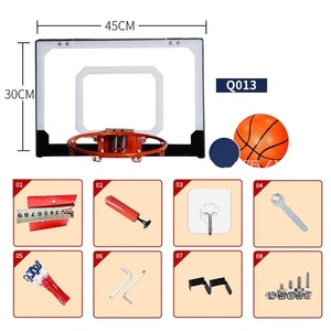Mini Canasta de Baloncesto Interior Personalizada con Red y Aro para Niños - Product Image 6